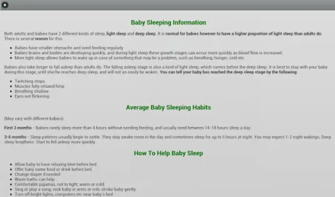 Baby Lyrics android App screenshot 0