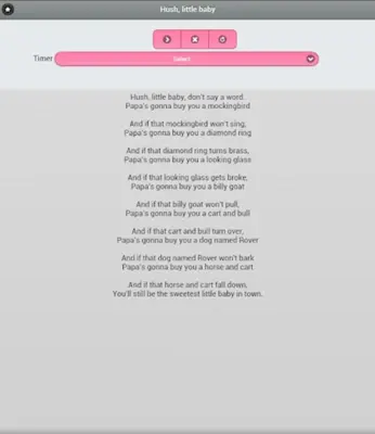 Baby Lyrics android App screenshot 2