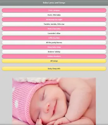 Baby Lyrics android App screenshot 4